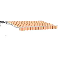 Syfax Manuelle Markise mit Solar-LED 3 x 2,5 m