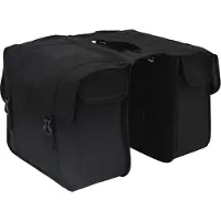 Syfax Fahrradtasche Schwarz 40 x 18,5 x 35 cm Polyester