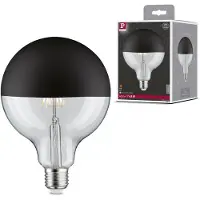 Paulmann LED-Reflektorlampe Schwarz - E27 - 600lm - 6.5W - Ø125mm - 2700K