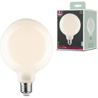 Paulmann LED-Globelampe E27 9W G125 Fil 2.700K opal dimmbar