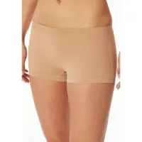 Schiesser Panty "Unique Micro", Damen, Gr. 48, Single Jersey, beige (411, maple), Single Jersey, Obermaterial: 70% Polyamid, 30% Elasthan, unifarben, eng, Unterhosen Panty, mit elastischem Bund