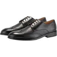 JOOP! Schnürschuh JOOP "pero 1.0 kleitos brogue lace up yb4", Herren, Gr. 46, schwarz, Rindsleder, Schuhe Schnürschuh
