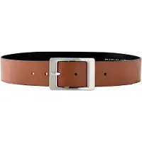 Bonprix Ledergürtel aus Büffelleder, bequeme Passform, unifarbenes Design, Casual Stil