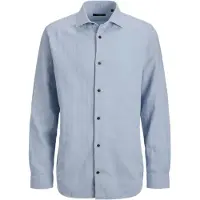 Jack & Jones Langarmhemd "JPRBLAPARKER LINEN BLEND L/S SHIRT SN"