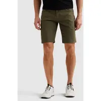 PME Legend Shorts , Herren, Gr. 32, N-Gr, grün (ivy grüns), Jersey, Obermaterial: 97% Baumwolle, 3% Elasthan, unifarben, regular fit kniefrei, Hosen Shorts, im Five-Pocket Style