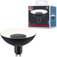 Paulmann LED-Leuchtmittel "360lm 4,9W schwarz/weiß 230V", Energieeffizienz: G, schwarz, L:6,6cm Ø:10cm, Leuchtmittel, LED-Leuchtmittel
