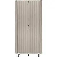 Masseno Drehtürenschrank MODERNO 98/200/54,5 cm 2-türig Beige