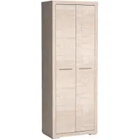 Masseno Drehtürenschrank SALERNO 70/192/40,5 cm 2-türig Eichefarben