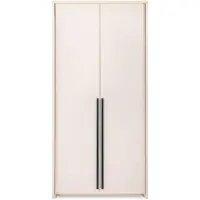 Masseno Drehtürenschrank AZIR 105/217/65 cm 2-türig Beige