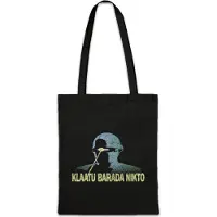 Eric Helmar Müller Urban Backwoods Klaatu Barada Nikto, Stofftasche, Farbe: Schwarz