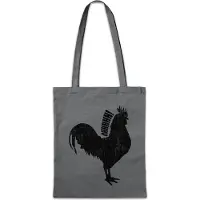 Eric Helmar Müller Urban Backwoods Oh Cock, Stofftasche, Farbe: Grau