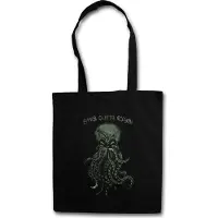 Eric Helmar Müller Urban Backwoods Str8 Outta R'yleh, Stofftasche, Farbe: Schwarz