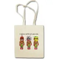 Eric Helmar Müller Urban Backwoods The Secret Cannibals, Stofftasche, Farbe: Beige