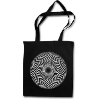 Eric Helmar Müller Urban Backwoods Hypno Circle III, Stofftasche, Farbe: Schwarz
