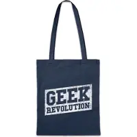 Eric Helmar Müller Urban Backwoods Geek Revolution, Stofftasche, Farbe: Navy