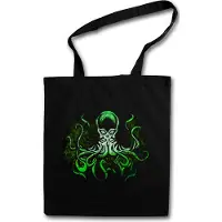 Eric Helmar Müller Urban Backwoods Green Cthulhu, Stofftasche, Farbe: Schwarz