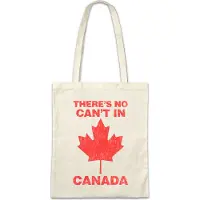 Eric Helmar Müller Urban Backwoods There Is No Can't In Canada, Stofftasche, Farbe: Beige