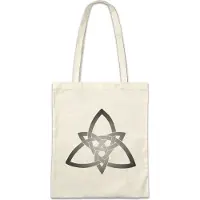 Eric Helmar Müller Urban Backwoods Celtic Knot Logo Sign I, Stofftasche, Farbe: Beige