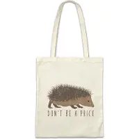 Eric Helmar Müller Urban Backwoods Don't Be A Prick, Stofftasche, Farbe: Beige