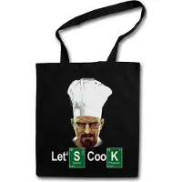 Eric Helmar Müller Urban Backwoods Let's Cook Chef, Stofftasche, Farbe: Schwarz