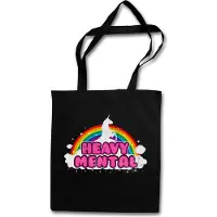 Eric Helmar Müller Urban Backwoods Heavy Mental, Stofftasche, Farbe: Schwarz