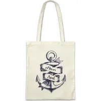 Eric Helmar Müller Urban Backwoods Anchor IV Never Sink, Stofftasche, Farbe: Beige