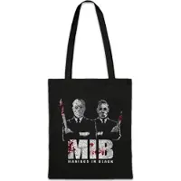 Eric Helmar Müller Urban Backwoods Maniacs In Black, Stofftasche, Farbe: Schwarz