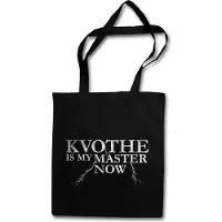 Eric Helmar Müller Urban Backwoods Kvothe Is My Master Now, Stofftasche, Farbe: Schwarz