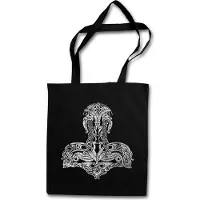 Eric Helmar Müller Urban Backwoods Thor's Hammer II, Stofftasche, Farbe: Schwarz