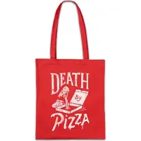 Eric Helmar Müller Urban Backwoods Death By Pizza, Stofftasche, Farbe: Rot
