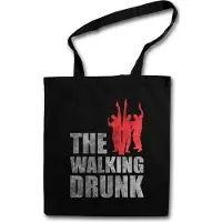 Eric Helmar Müller Urban Backwoods The Walking Drunk, Stofftasche, Farbe: Schwarz