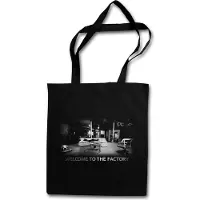 Eric Helmar Müller Urban Backwoods Welcome To The Factory, Stofftasche, Farbe: Schwarz