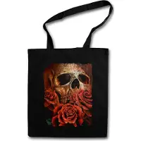 Eric Helmar Müller Urban Backwoods Skull Of The Eric, Stofftasche, Farbe: Schwarz