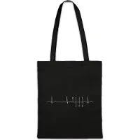 Eric Helmar Müller Urban Backwoods Heartbeat Gear Shift, Stofftasche, Farbe: Schwarz