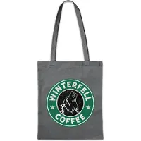 Eric Helmar Müller Urban Backwoods Winterfell Coffee, Stofftasche, Farbe: Grau