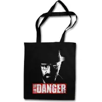 Eric Helmar Müller Urban Backwoods Walter White I Am The Danger, Stofftasche, Farbe: Schwarz