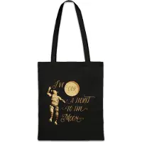 Eric Helmar Müller Urban Backwoods Ticket To The Moon, Stofftasche, Farbe: Schwarz
