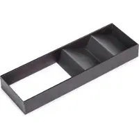 Emuca Orderbox 150x470 Schräger Organizer Für Schubladen