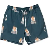 Lakor - Save The Mermaids Swim Shorts - Boardshorts Gr 34 blau
