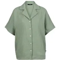 Stoic - Women's MMXX. Loddby Oversized Blouse S/S - Bluse Gr M/L grün