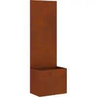 Syfax Garten Sichtschutz-Leinwand Rostig 50 x 32 x 150 cm
