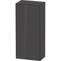 Duravit Halbhochschrank White Tulip 40x24x88cm, 1 T, Anschl li, graph hgl