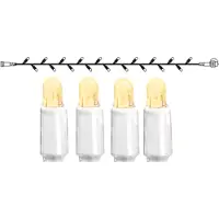 Star Trading LED-System LED Lichterkette 30 BS warmweiß/weiß, außen