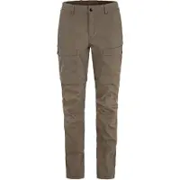 Fjällräven - Women's Abisko Hybrid Trail Trousers Zip-Off - Trekkinghose Gr 38 braun