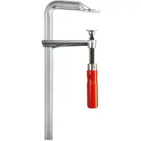 Bessey Original Ganzstahl-Schraubzwinge GZ mit bewährtem Holzgriff - GZ125