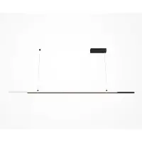 Maytoni Halo LED Pendelleuchte, Hängeleuchte 2x 48W Schwarz Neutralweiss