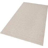 Hanse Home Teppich NORTHRUGS "Coin" Gr. 2, grau, B:80cm H:8mm L:150cm, Kunstfaser, Teppiche, Teppich, In-& Outdoor, Wetterfest, Balkon, Sisal-Optik, Wohnzimmer, Läufer