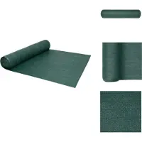 vidaXL Zaunblende Grün 1,2x25 m HDPE 195 g/m² - Sonnenschirme & Sonnenschutze
