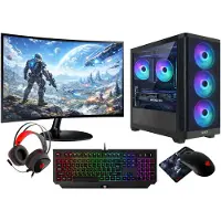 VIST PC Gaming Ryzen 7 7700 - RAM 32GB - RTX 5070 - SSD 1TB M.2 - LCD 27 - W11 Pro
