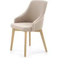 Halmar Essensstuhl Toledo 2 - Honigeiche / Beige